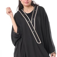 عباية بشت ملكي لون اسود