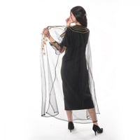 عباية قيطان ملكي لون اسود