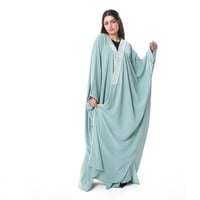 عباية بشت الحروف لون تيفاني