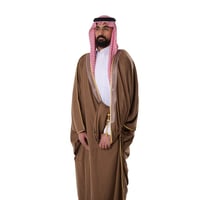 بشت شبكة مكسر زري حر كشميري لون بني