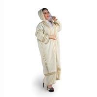 فروة كشميري ارنب طبيعي لون سكري