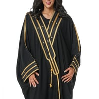 عباية بشت ملكي خاص لون اسود