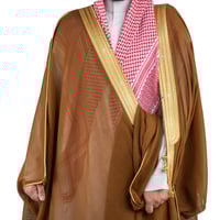 بشت ملكي غاط مصوف زري حر