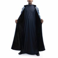 فروة كشميري كلاسيك لون كحلي