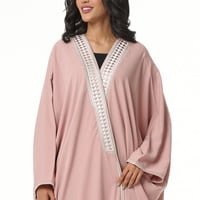 عباية بشت الاصالة لون وردي