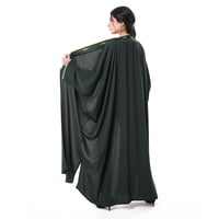 عباية بشت لنن لون اخضر