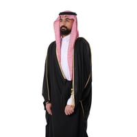 بشت شبكة مكسر زري حر كشميري لون اسود