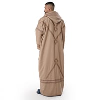 فروة كشميري طفيلي طبيعي لون بيج