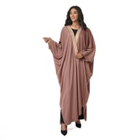 عباية بشت ملكي لون وردي