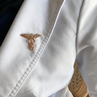 دبوس شعار الصحة