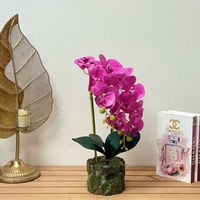 مركن ورد صناعي فوشيا