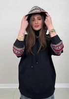 هودي شتوي سدو مطرز بتفاصيل انيقة