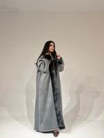 فروه مخمل رمادي