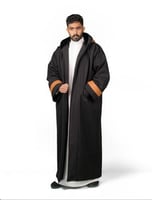 فروة رجالية اسود