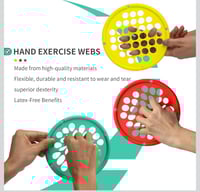 شبكة تمارين اليد والأصابع للعلاج الطبيعي وتقوية ال...