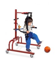 مشاية اطفال مع حامل علوي