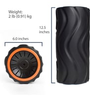 بكرة فوم رولر هزاز قابل لاعادة الشحن