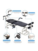 TRACTION DEVICE INCLUDING BED | جهاز سحب الفقرات م...