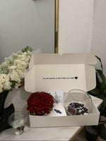 بوكس السمك مع الورد