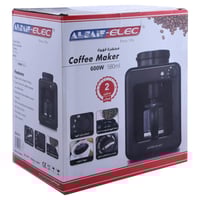 السيف ماكينة تحضير قهوة كهربائية من الستانلس ستيل...