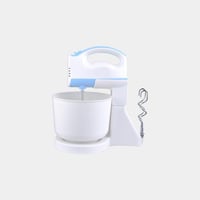 مضرب يدوي كولين مع وعاء 150 واط ابيض وازرق موديل 8...