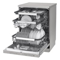 غسالة صحون ال جي 14 مكان - 9 برامج - فضي - DFC435F...