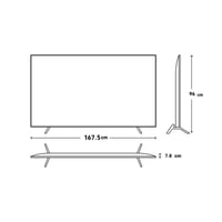 شاشة هام 75 بوصة سمارت QHM4K75S-R -QLED 4K