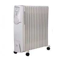 دفاية زيت اوكارينا 11 ريشة - 2500 واط - أبيض - OCR...