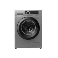 غسالة هيتاشي تعبئة اماميه- 8 كيلو فضي- انفرتر BD-8...