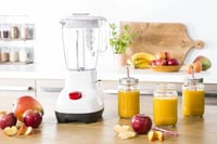 خلاط مولينكس سوبر بلندر 2 لتر 700 واط - أبيض - LM2...