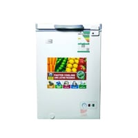 دورا سات فريزر أفقي 3.4 قدم - أبيض - DS100FW