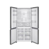 هام ثلاجة دولابي 4 أبواب - استيل - 18.1 قدم - انفر...