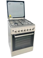 فرن غاز جستنج هاوس 4 عيون 60x60 cm موديل JSFT6065