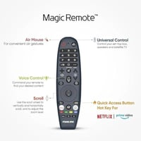 شاشة ذكية نيكاي 55 بوصة 4K LED نظام webOS موديل NI...