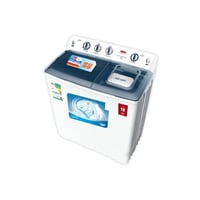 غسالة حوضين هام، 18 كيلو، أبيض - HMTT18000WM-25