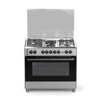 فرن غاز كهربائي اكسبير 89.8 × 59.5 × 83.5 سم 4 غاز...