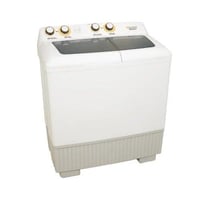 غسالة حوضين تعبئة علوية وستنجهاوس 12 كيلو لون ابيض...