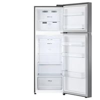 ثلاجة بابين ال جي 11.8 قدم 335 لتر انفرتر لون فضي...