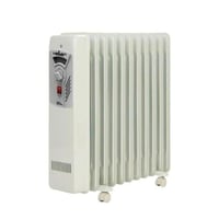 دفاية زيت هيلر 11 ريشة 2000 واط - أبيض - MAS2011