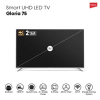 شاشة ذكية امبكس جلوريا 75 بوصة إل إي دي عالي الدقة...