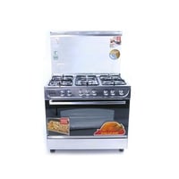 فرن فرست شيف 5 عيون غاز - 60*80 سم - إشعال ذاتي -...