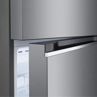 ثلاجة بابين ال جي انفرتر - 13.3 قدم 375 لتر - فضي...