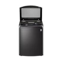 غسالة ملابس فتحة علوية ال جي اتوماتيك علوية اسود ا...