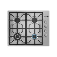 فرن غاز جي في سي برو مسطح 60x60 سم 4 عيون منصب ثقي...