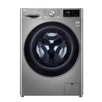 غسالة فتحة امامية ال جي اتوماتيك تنشيف 75% فضي است...