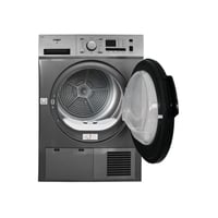 نشافة ملابس ز.ترست 8 كيلو 16 برامج فضي الموديل ZFD...