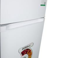 ثلاجة بابين دورا سات 7.3 قدم 206 لتر أرفف داخلية ق...