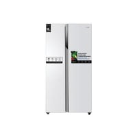 هاير ثلاجة دولابي بابين - 17.8 قدم مكعب - 504 لتر...