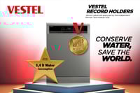 غسالة صحون فيستل 12 مكان/7 برامج- فتح الباب أوتوما...