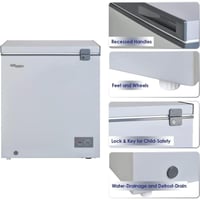 سوبر جينرال فريزر افقي - 5.12 قدم مكعب - 145 لتر -...